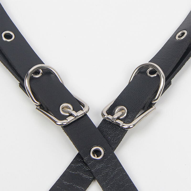 SUBBLIME - ARNÉS CON TIRANTAS DETALLE CADENAS TALLA ÚNICA - Imagen 12