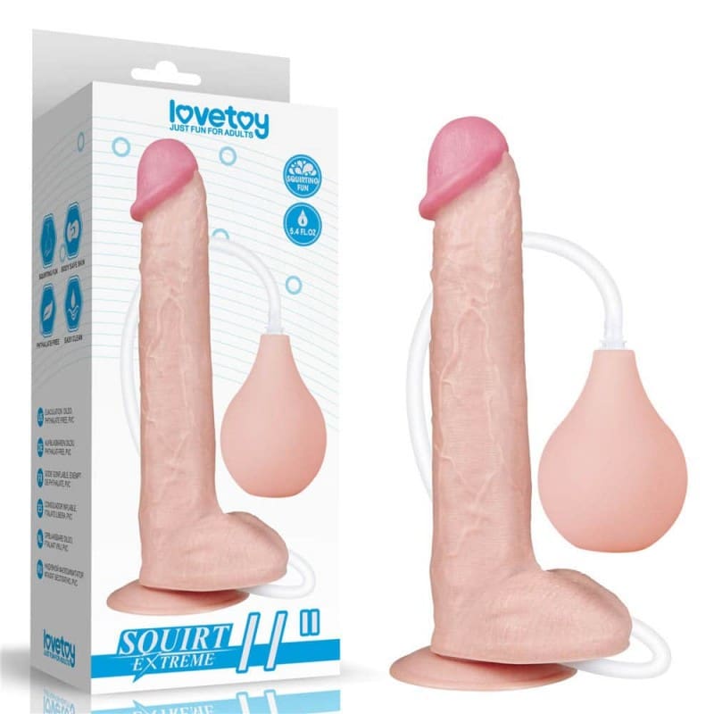 SQUIRT EXTREME DILDO EYACULADOR 28X4,4 CM