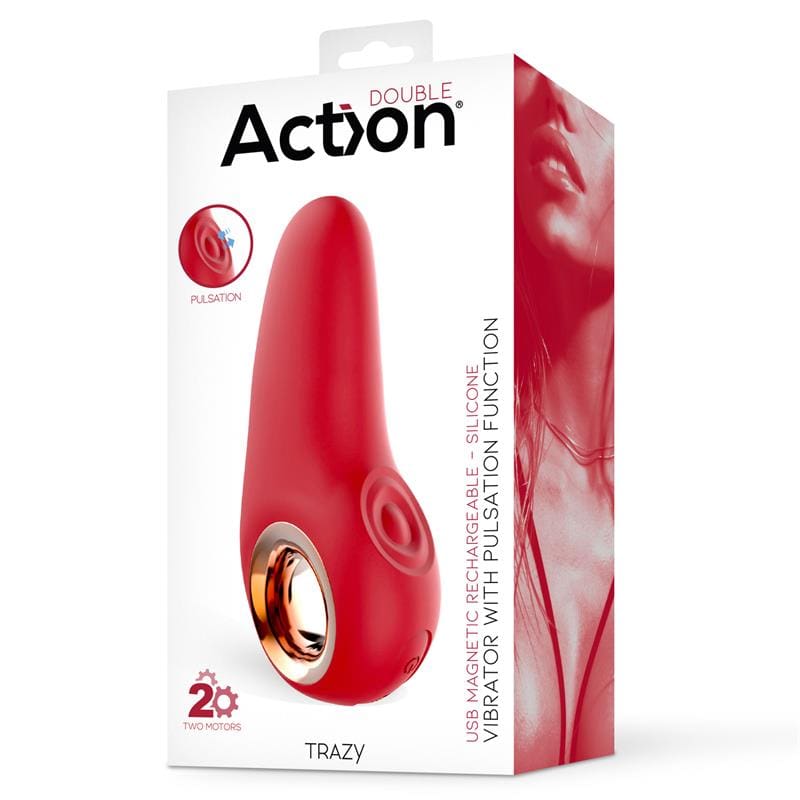 ACTION TRAZY ESTIMULADOR CON PULSACIÓN ERGONÓMICO USB