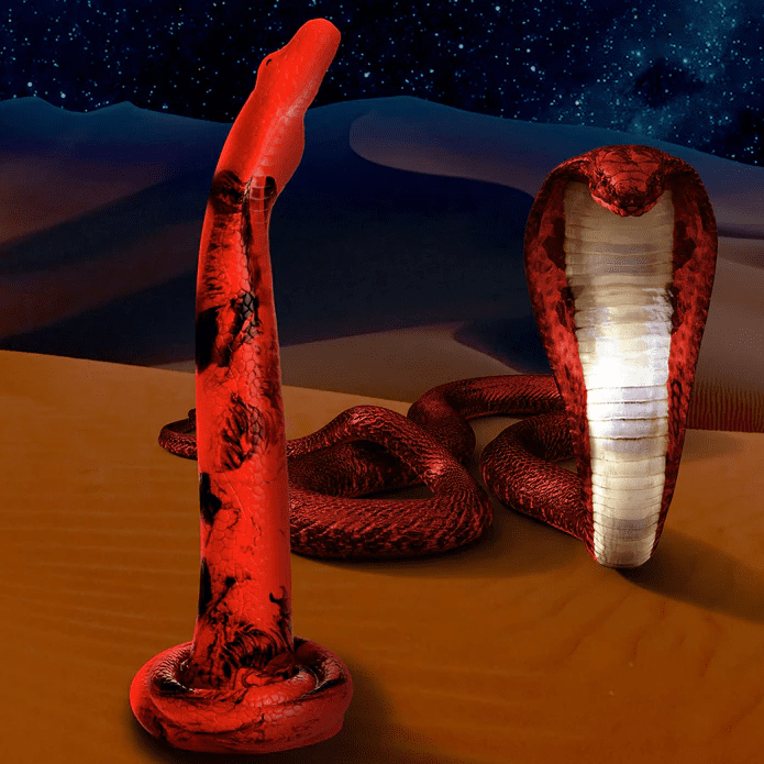 DILDO SILICONA KING COBRA XL 45'7 CM