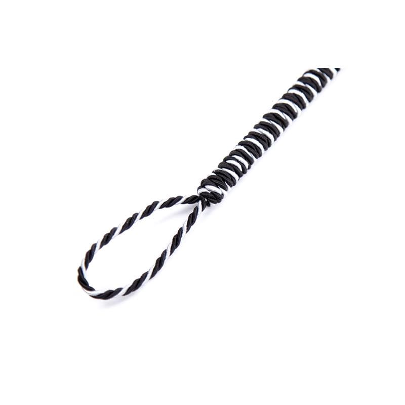 LATETOBED BDSM LINE PLUMAS ESTIMULADORAS 46 CM BLANCO/NEGRO