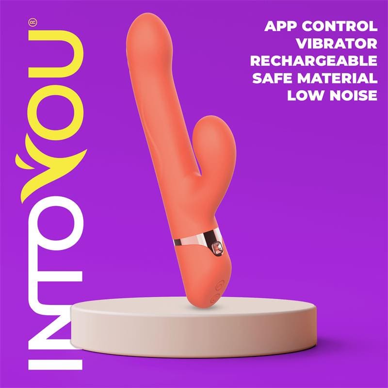 INTOYOU APP SERIES MINDY VIBRADOR CON ANILLO DE BOLAS UP AND DOWN, FINGER Y PULSACIÓN CON APP