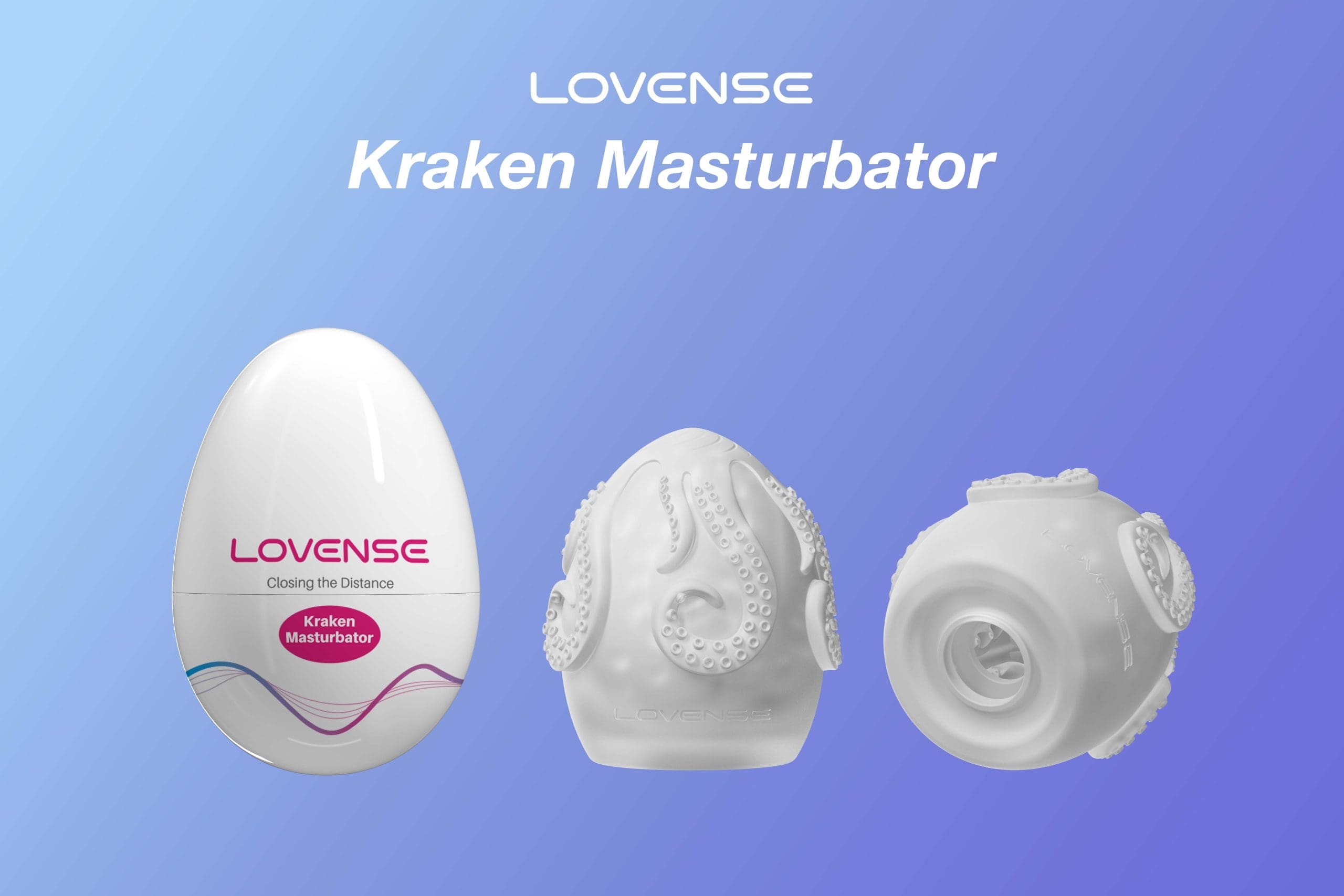 LOVENSE KRAKEN MASTURBADOR MASCULINO PACK 6 UDS