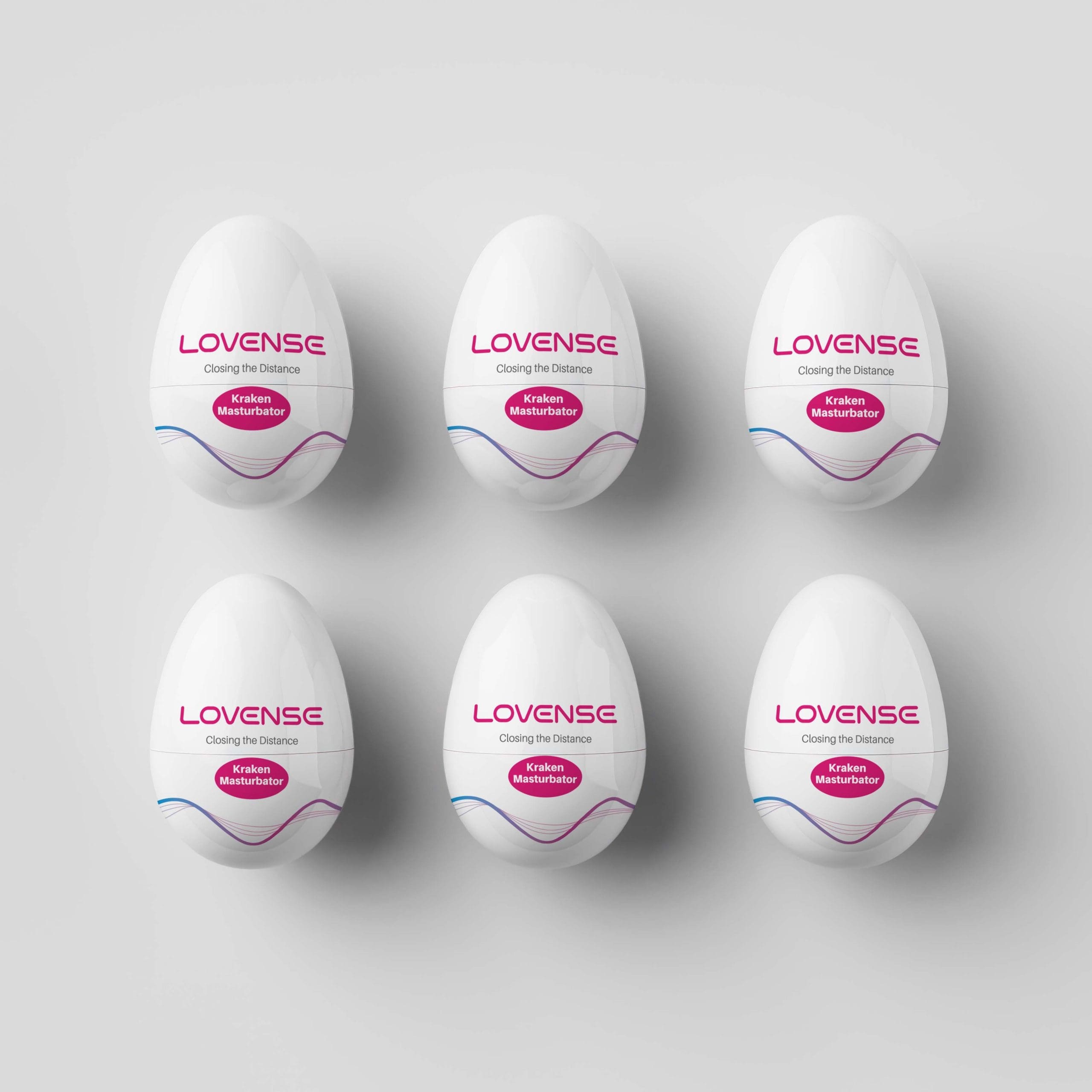 LOVENSE KRAKEN MASTURBADOR MASCULINO PACK 6 UDS