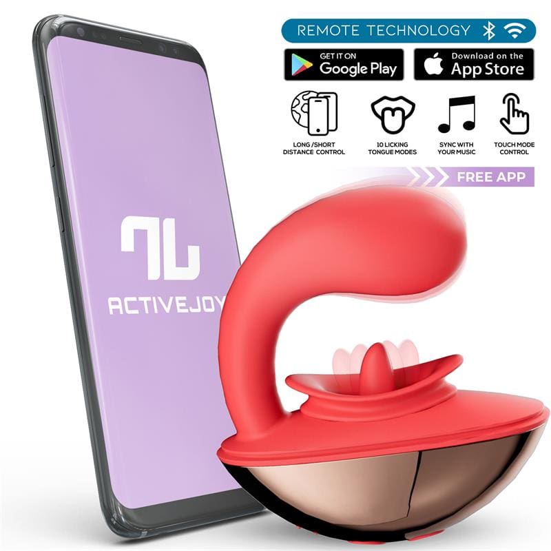 INTOYOU APP SERIES Rondy Estimulador con Vibración y Lengua con App
