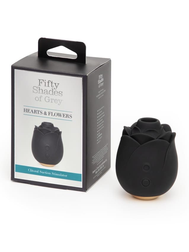 FIFTY SHADES ROSE SUCTION BLACK