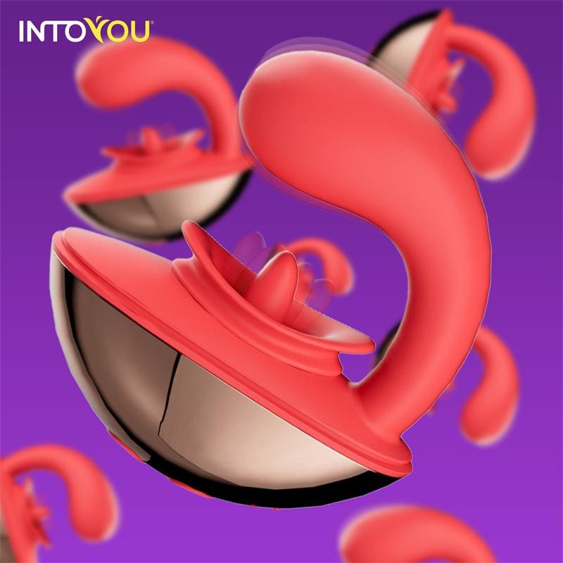 INTOYOU APP SERIES Rondy Estimulador con Vibración y Lengua con App - Imagen 13