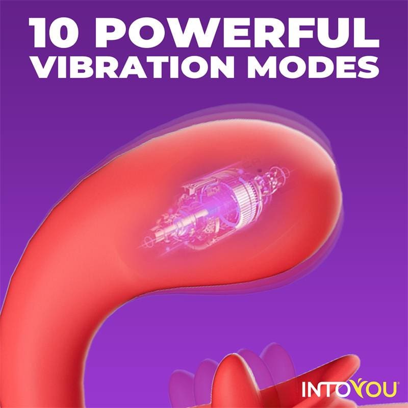 INTOYOU APP SERIES Rondy Estimulador con Vibración y Lengua con App