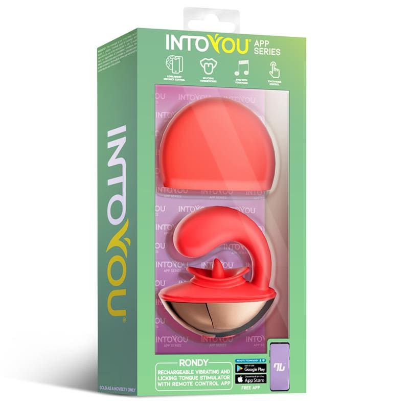 INTOYOU APP SERIES Rondy Estimulador con Vibración y Lengua con App