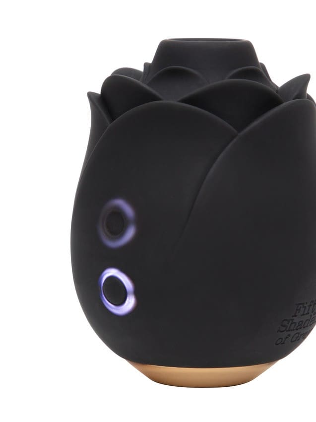 FIFTY SHADES ROSE SUCTION BLACK
