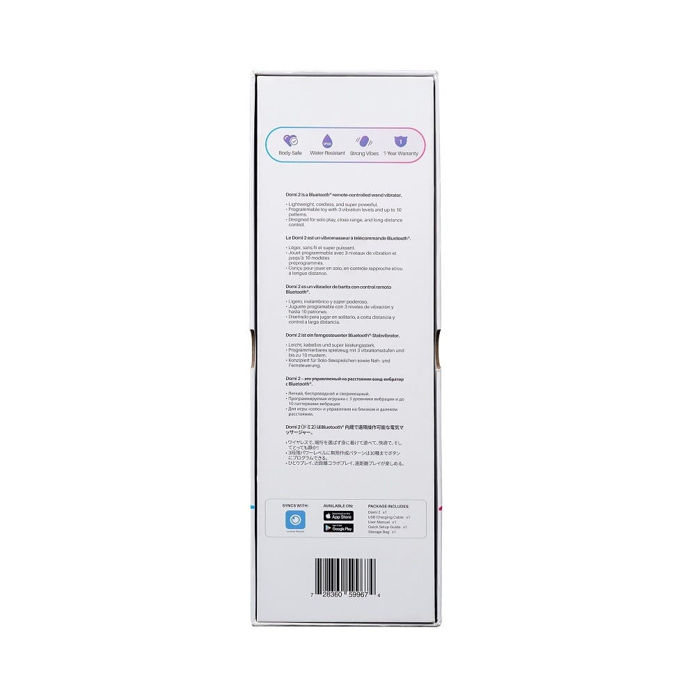 VIBRADOR WAND DOMI 2