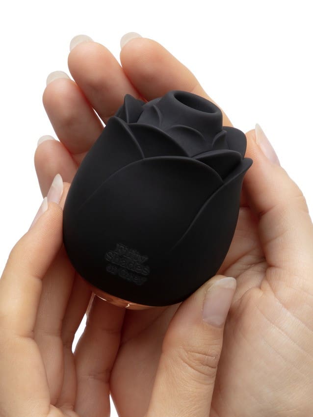 FIFTY SHADES ROSE SUCTION BLACK