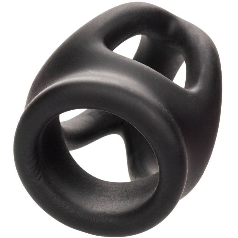CALEXOTICS - ALPHA ANILLO DE JAULA DOBLE NEGRO - Imagen 8
