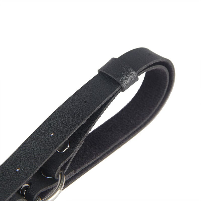 ARNÉS FORMA CINTURON CUERO NEGRO TALLA ÚNICA