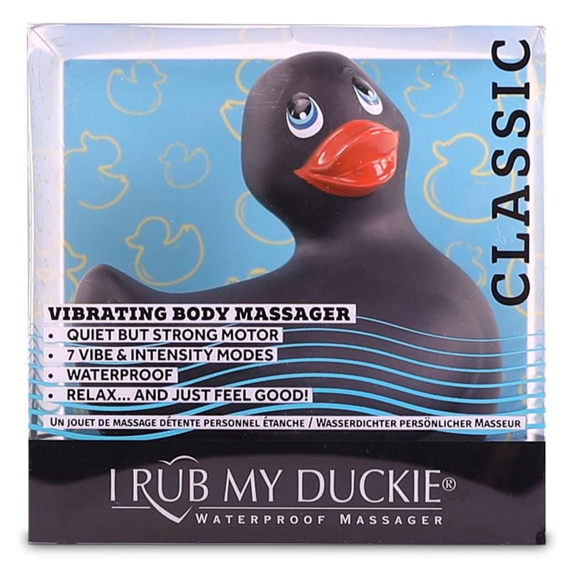 BIG TEAZE TOYS I Rub My Duckie 2.0 Classic Negro