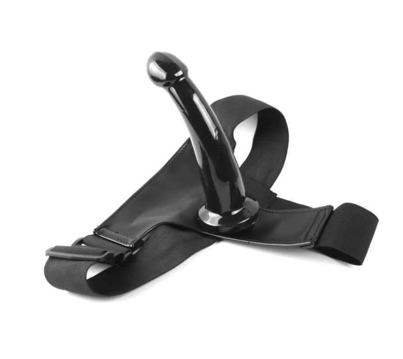 ARNÉS STRAP-ON BLACK MAGIC 19 CM NEGRO