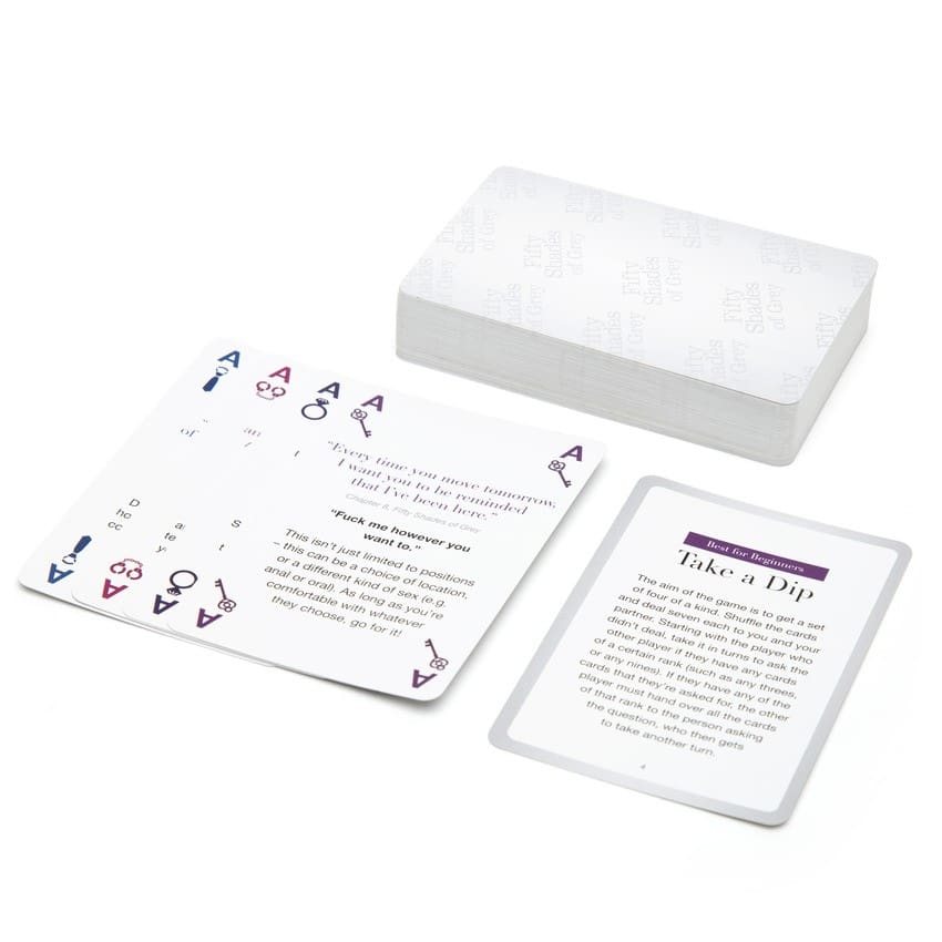 FIFTY SHADES PLAY NICE TALK DIRTY CARD GAME
