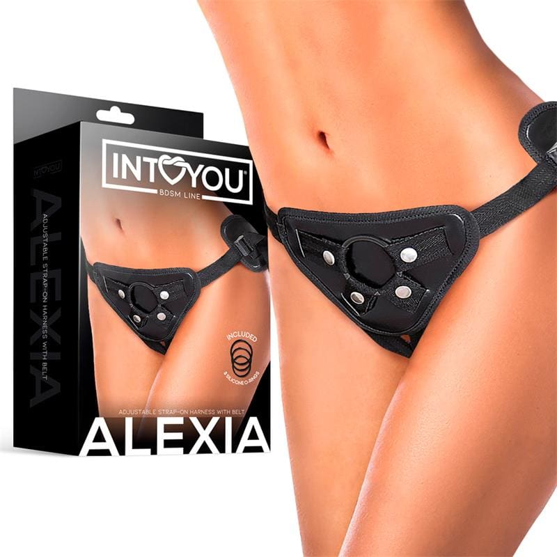 INTOYOU BDSM LINE Alexia Arnés Universal con Cinturón Ajustable