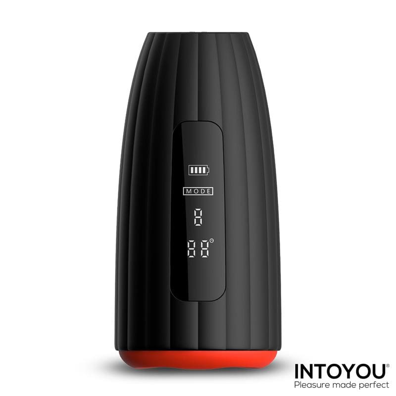 INTOYOU Karter Masturbador Avanzado con Vibración, Calor y Pantalla Digital