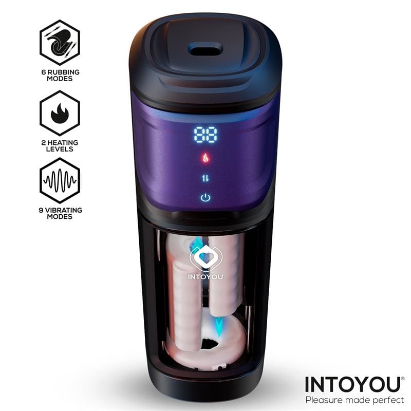 INTOYOU Nextor Masturbador Automático Avanzado, Función Fricción y Calor