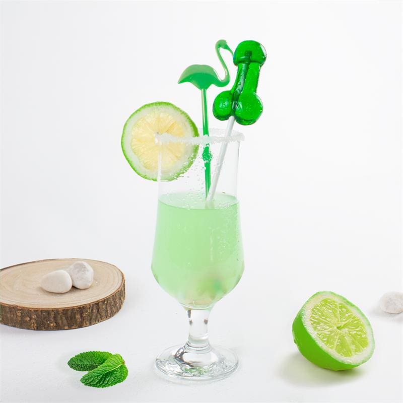 SECRET PLAY Piruleta de Pene Sabor Mojito con Alcohol