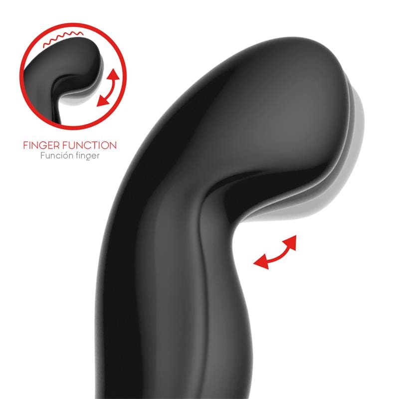 ACTION Convo Prostate Stimulator with Tapping and Finger Wiggle Function