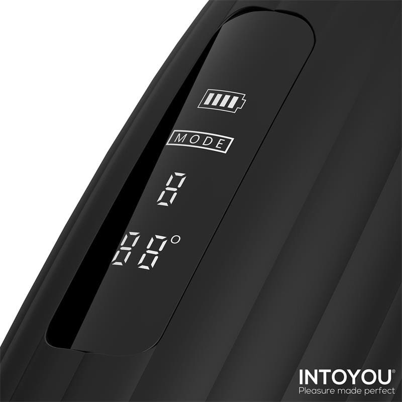 INTOYOU Karter Masturbador Avanzado con Vibración, Calor y Pantalla Digital