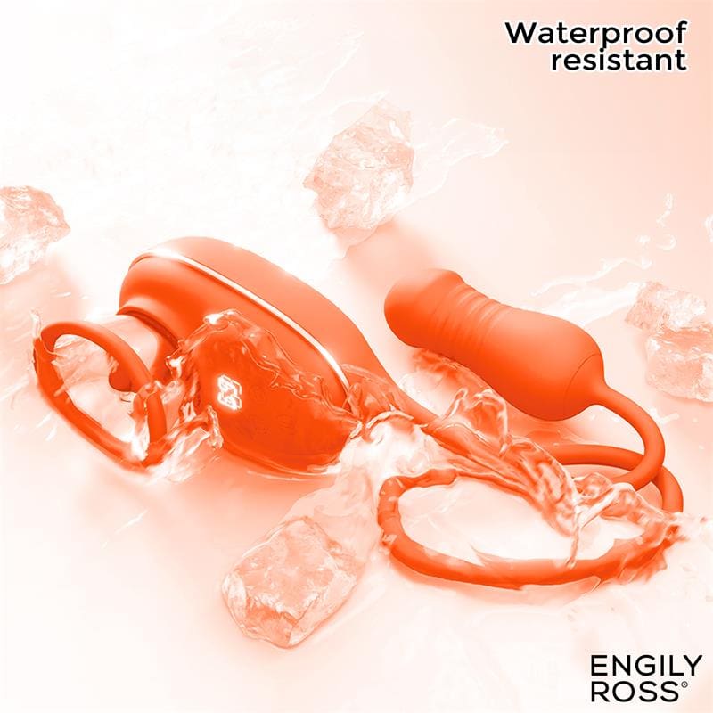 ENGILY ROSS Lizer Pro Estimulador con Lengua Oscilante, Bomba de Vacio y Huevo con Up and Down