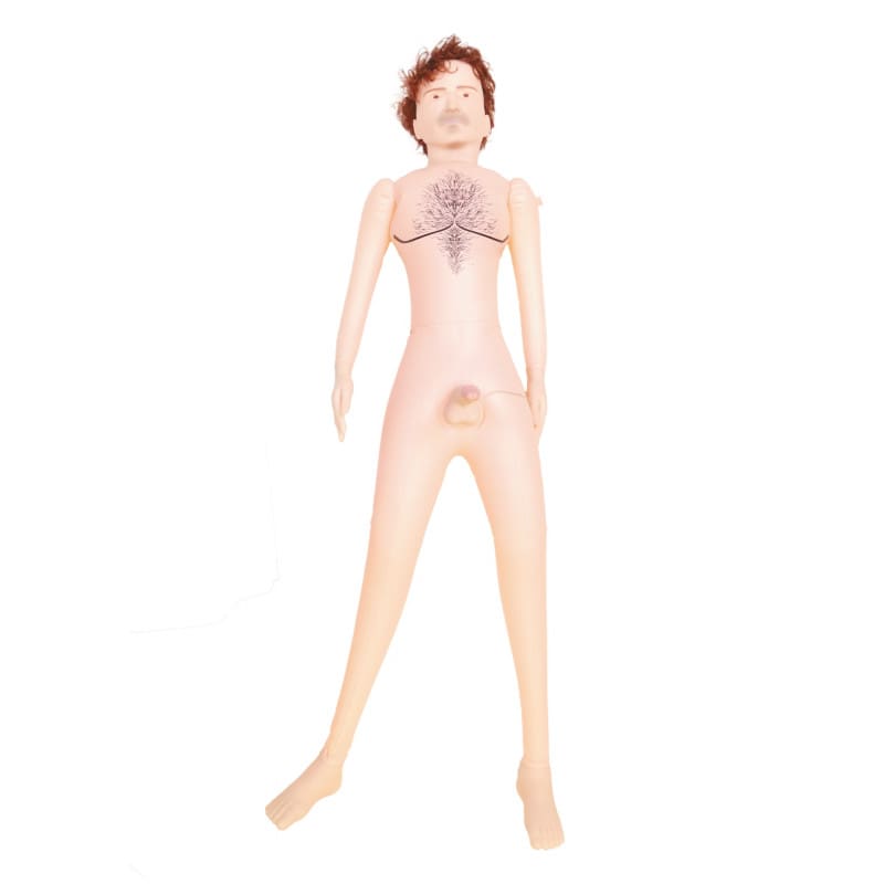 Muñeco Dennis pene vibrador cara, manos y pies 3D