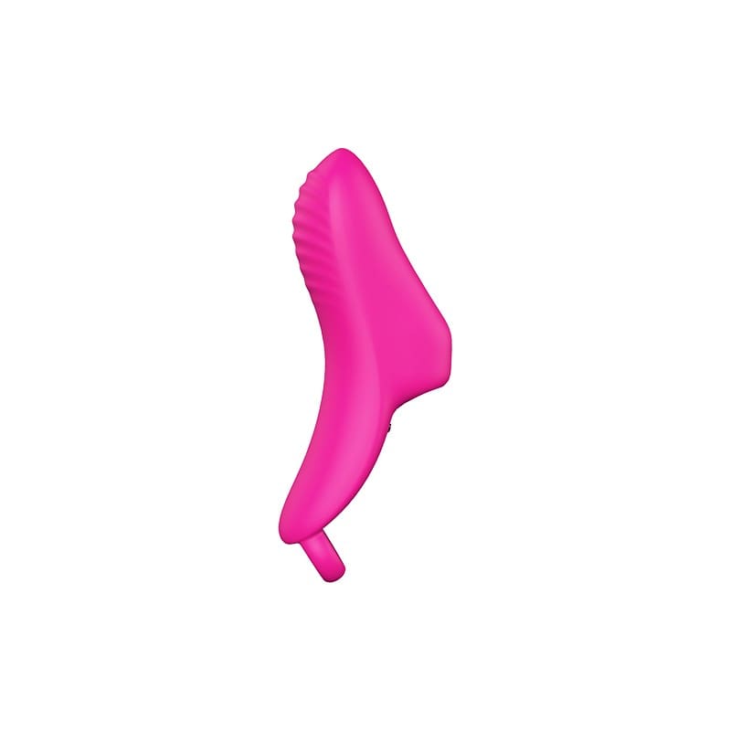 VIBRADOR DEDO LOVE FINGER RECARGABLE 9 MODOS MAGENTA