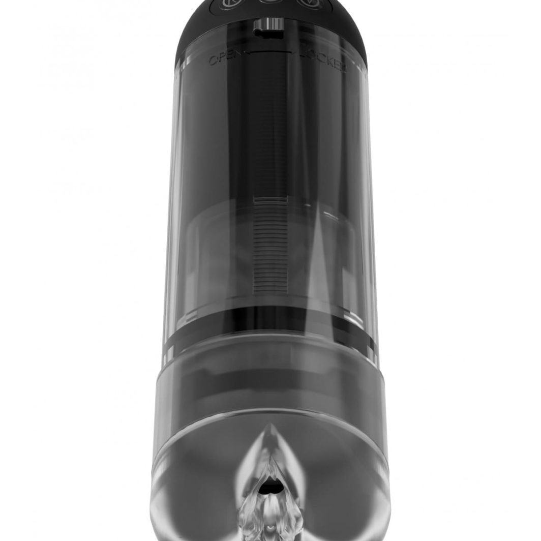 EXTENDER PRO VIBRATING PIPEDREAM - PUMP CLEAR/BLACK