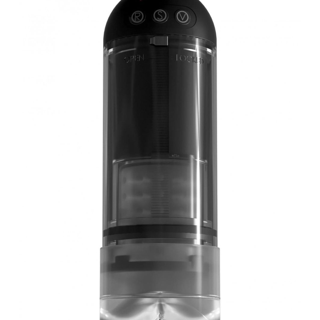 EXTENDER PRO VIBRATING PIPEDREAM - PUMP CLEAR/BLACK