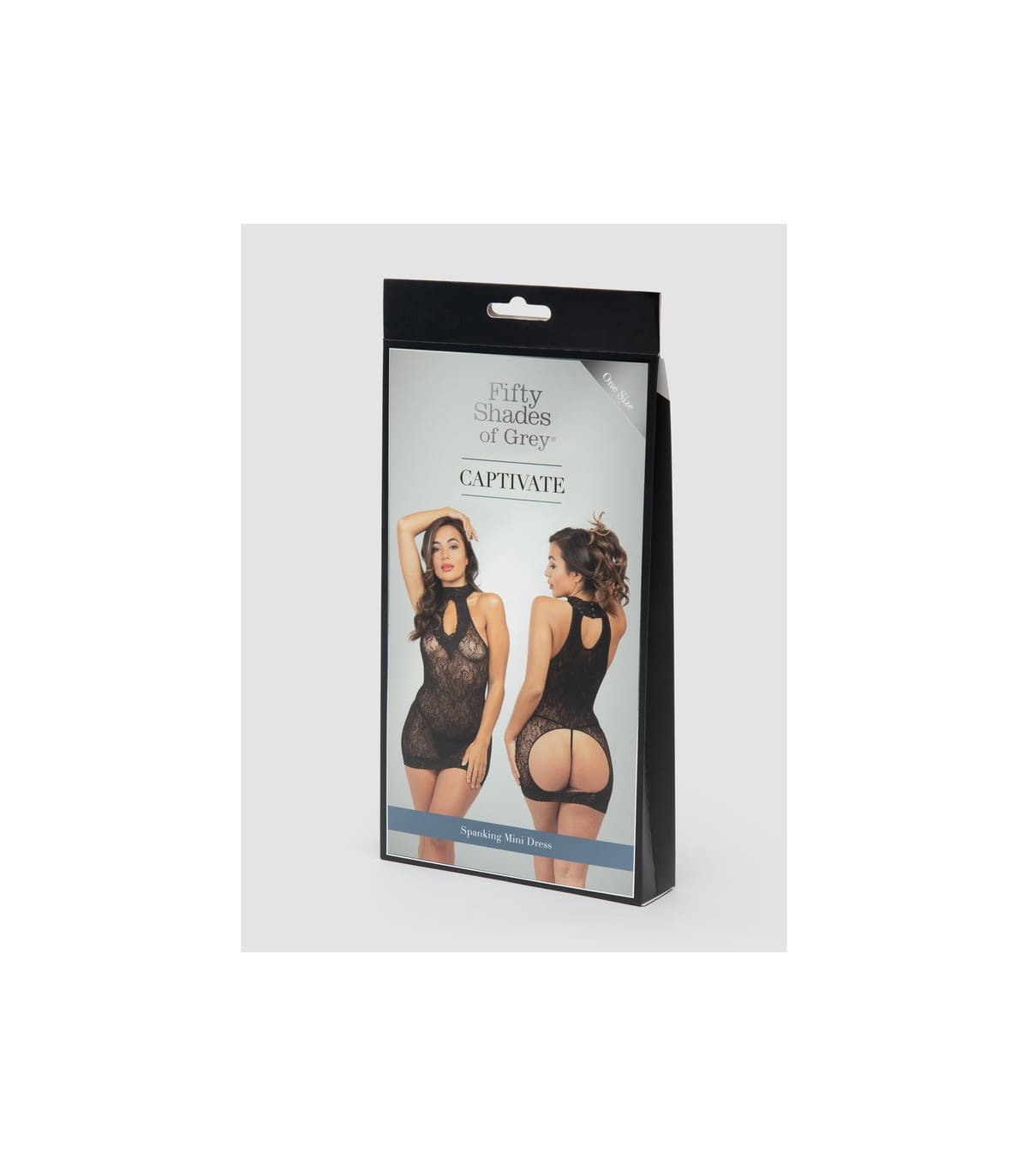 FIFTY SHADES CAPTIVATE SPANKING MINI DRESS OS
