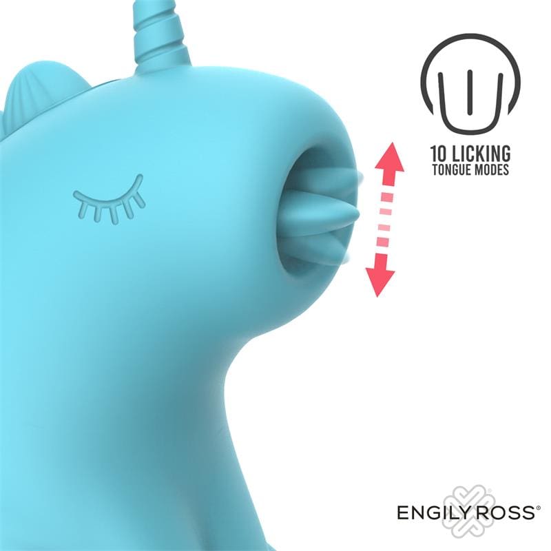 ENGILY ROSS Snowflake Estimulador con Lengua Licking - Lameteo