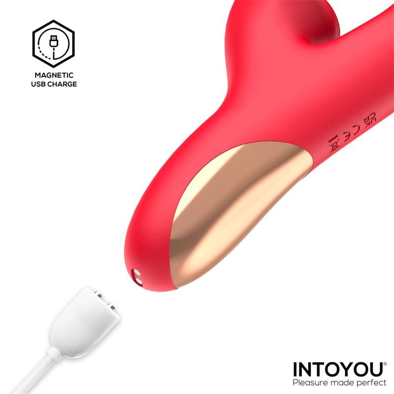 INTOYOU Grant Vibrador con Flipping y Lengua Licking 360º