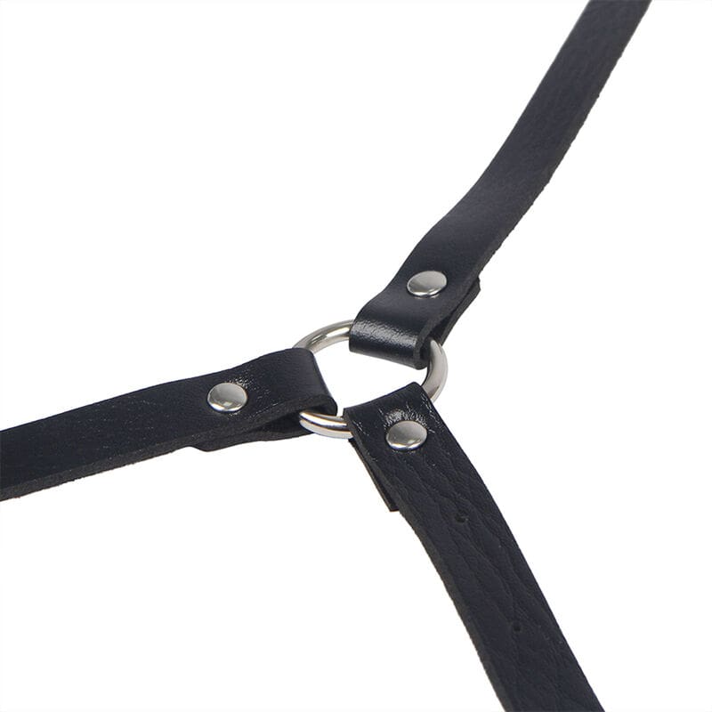 SUBBLIME - ARNÉS DE CUERPO CUERO NEGRO TALLA ÚNICA - Imagen 3