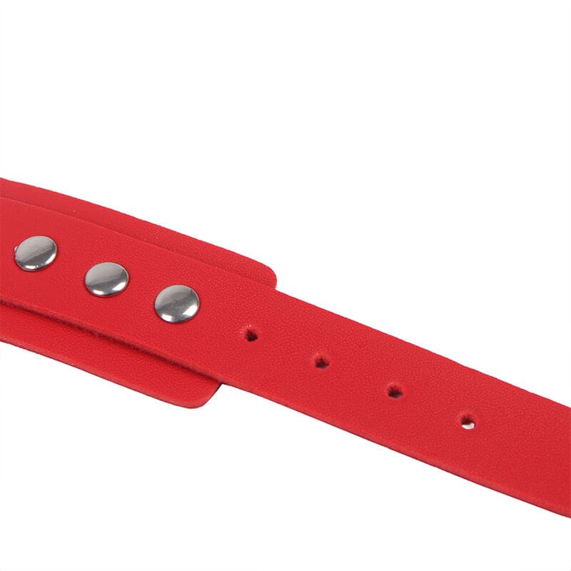 SUBBLIME - ESPOSAS CON CINTURÓN BONDAGE ROJO TALLA ÚNICA - Imagen 10