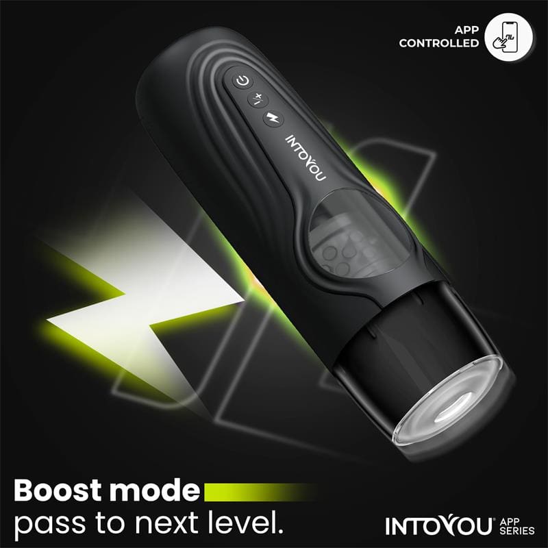 INTOYOU APP SERIES Egor Masturbador Masculino con Rotación y Thrusting con APP - Imagen 4