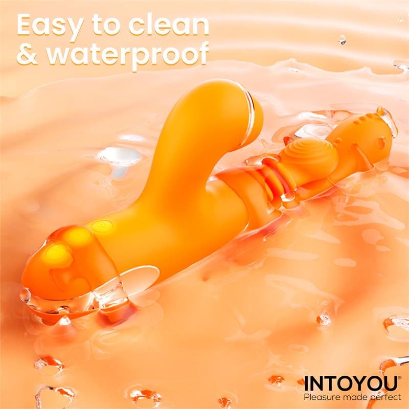 INTOYOU Ethan Vibrador Masaje 360º para el Punto G y Cabezales Intercambiables