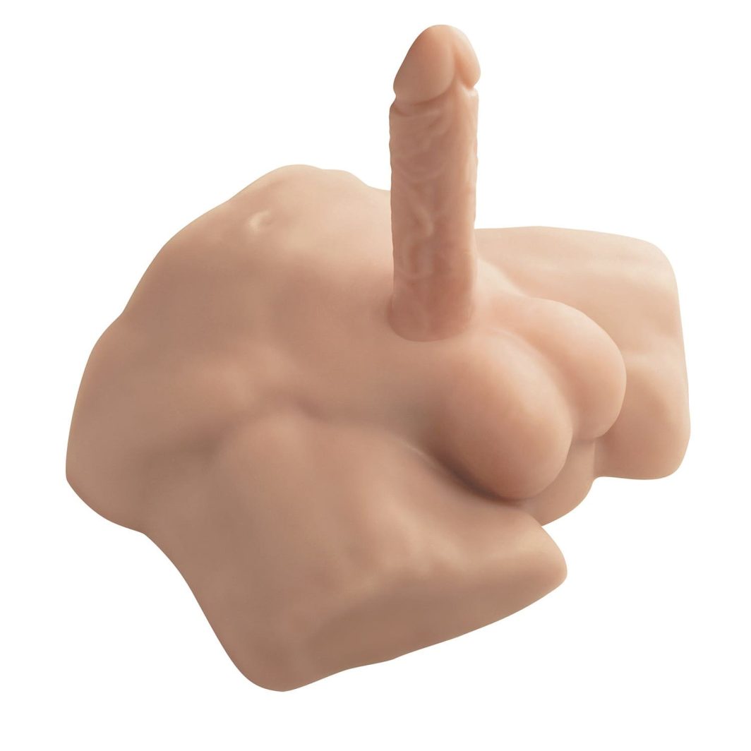 SILEXD TORSO APOLLO S FLESH + DILDO 17'7 CM