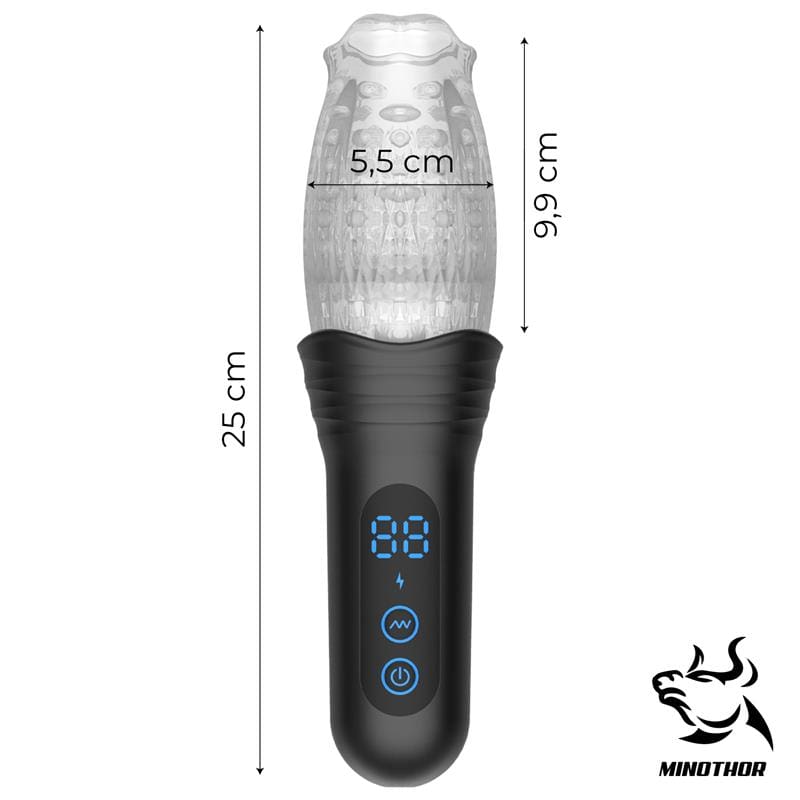 MINOTHOR Subaz Masturbador Masculino con Thrusting y Rotación 360º