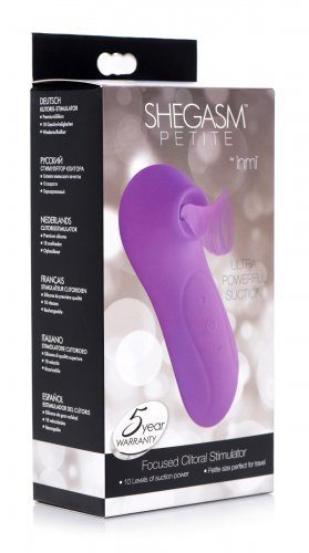 SUCCIONADOR SHEGASM PETITE USB LILA