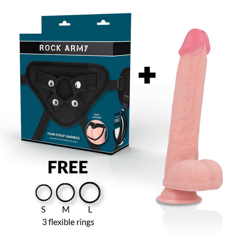 ARNÉS + DILDO KINGCOBRA