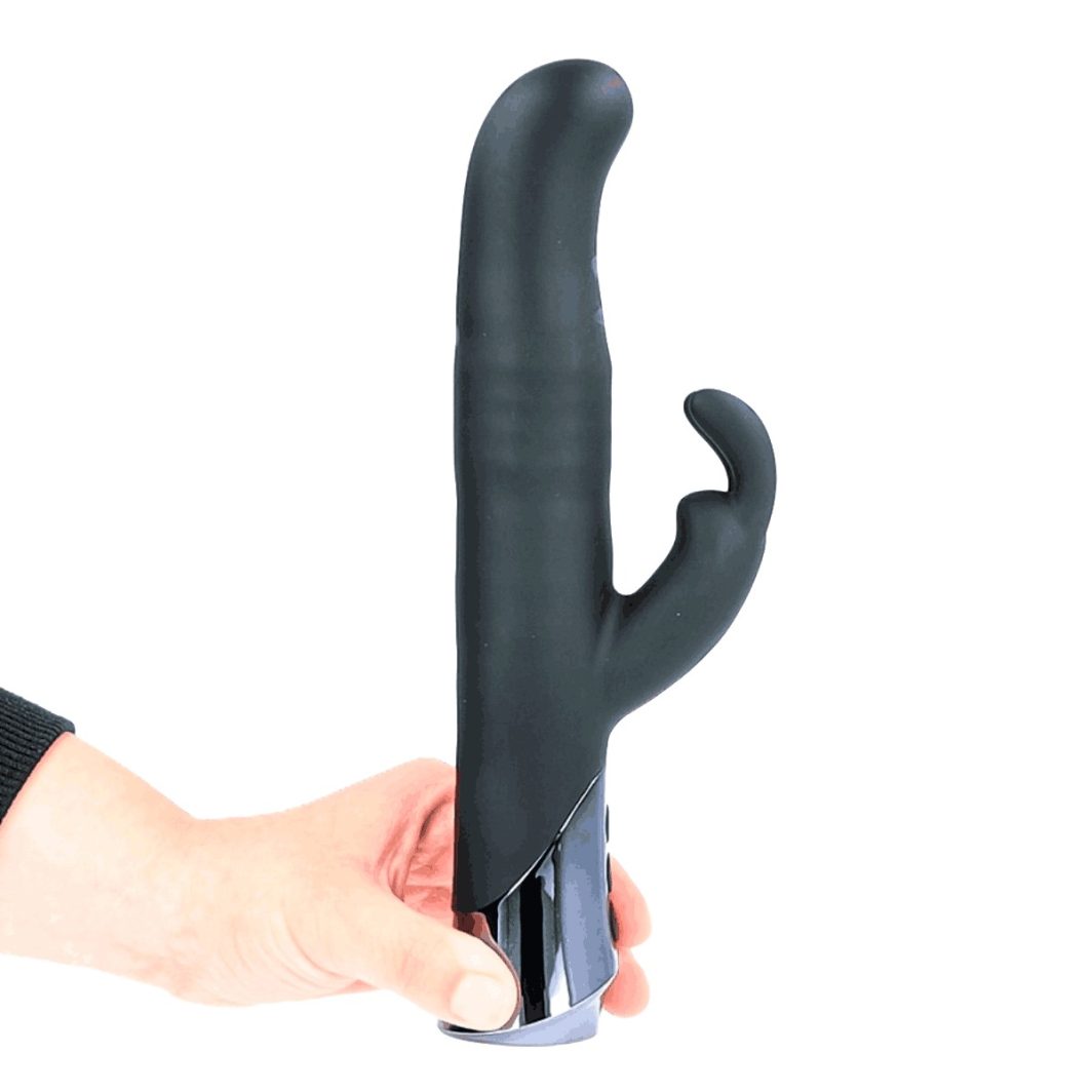BEVEREN RECHARGEABLE VIBRATING RABBIT WITH ROTATIONAL BEADS