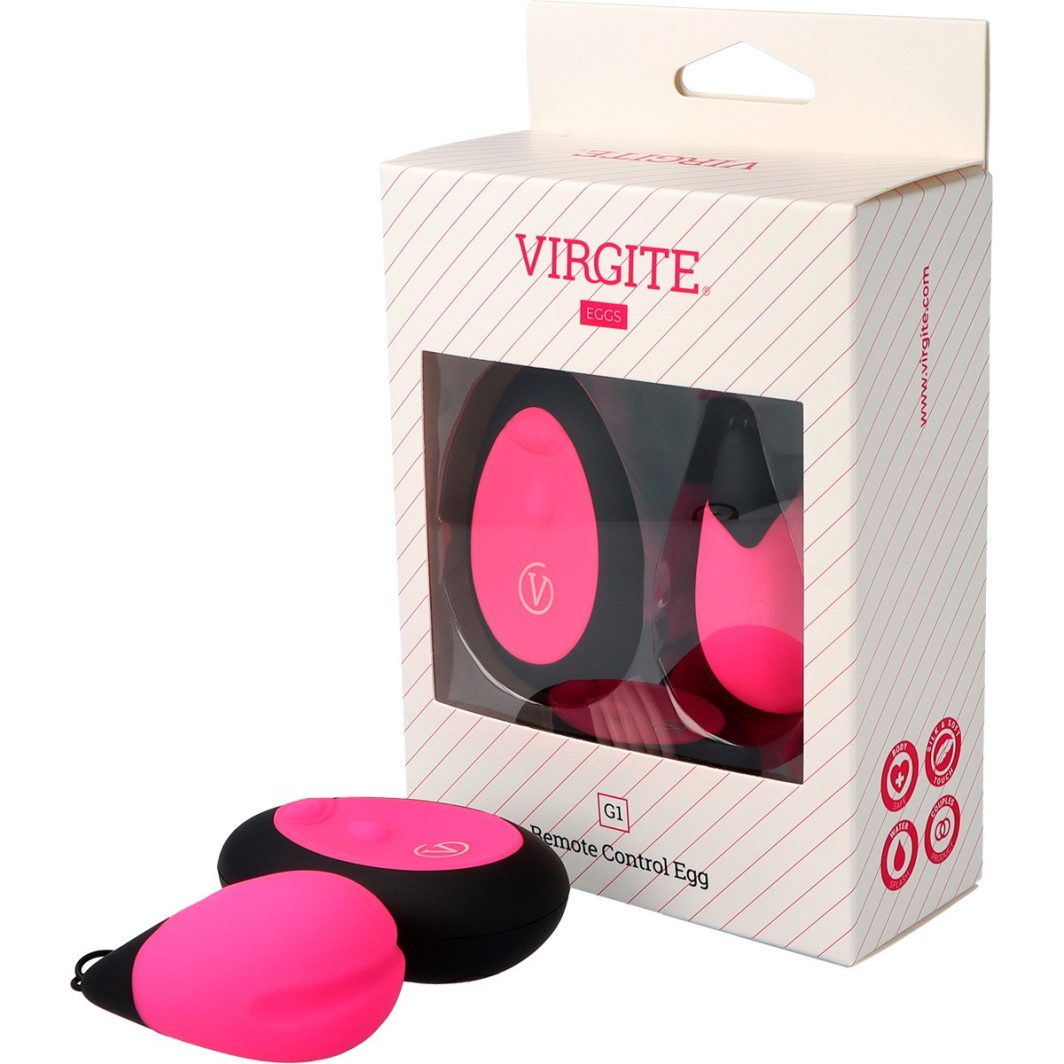 HUEVO CON MANDO G1 RECARGABLE ROSA