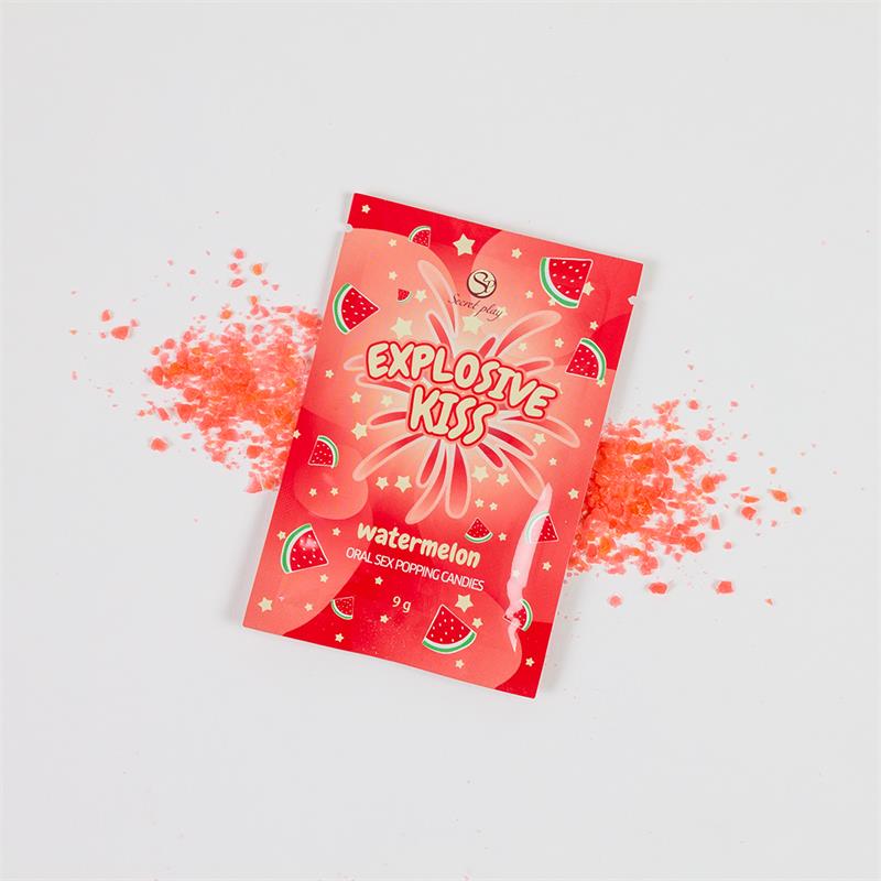 SECRET PLAY Caramelos Explosivos Sexo Oral Popping Candies Unidad Sabor Sandía