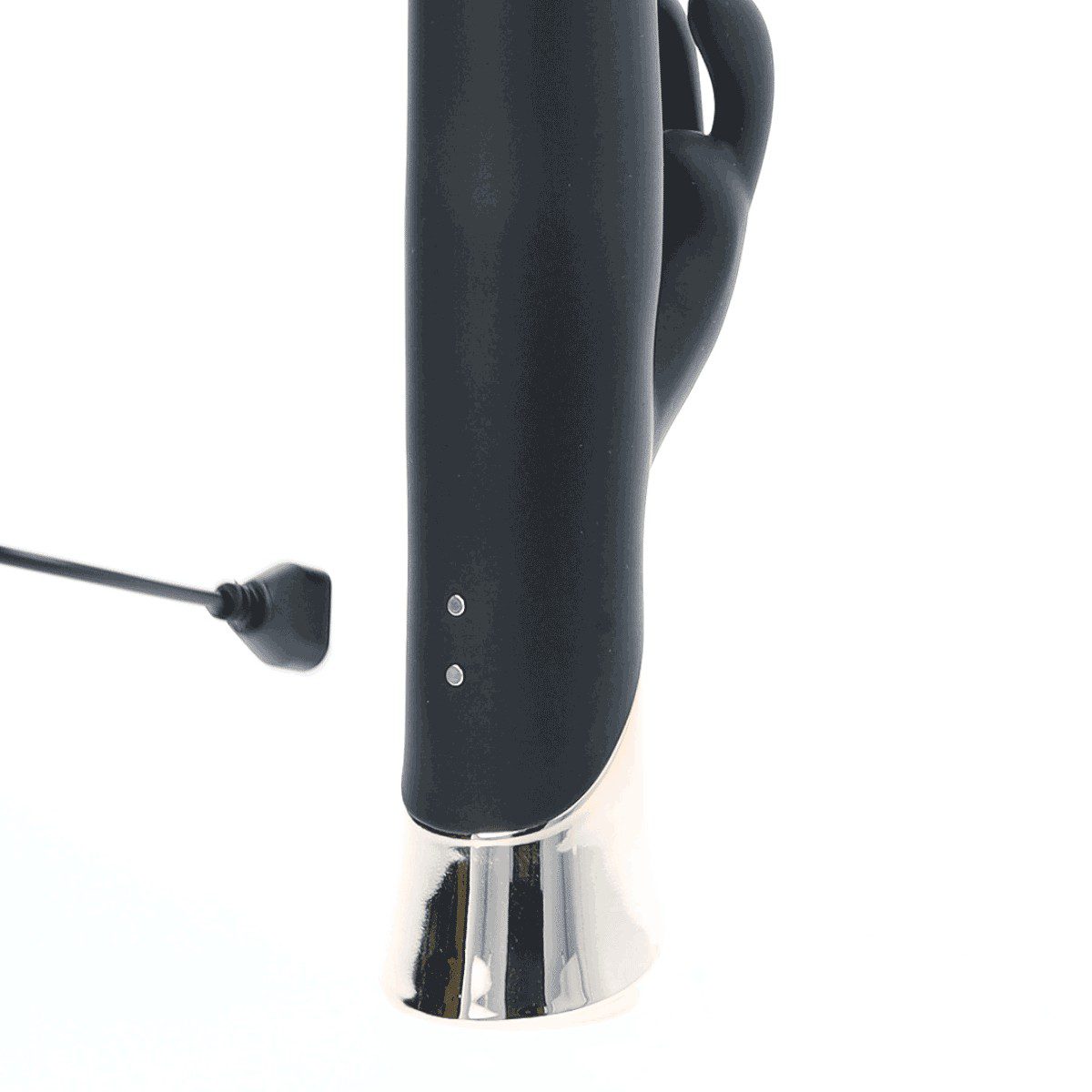 HAVANA RECHARGEABLE SILICONE VIBRATOR WITH TAPPING RABBIT AND TAPPING SHAFT