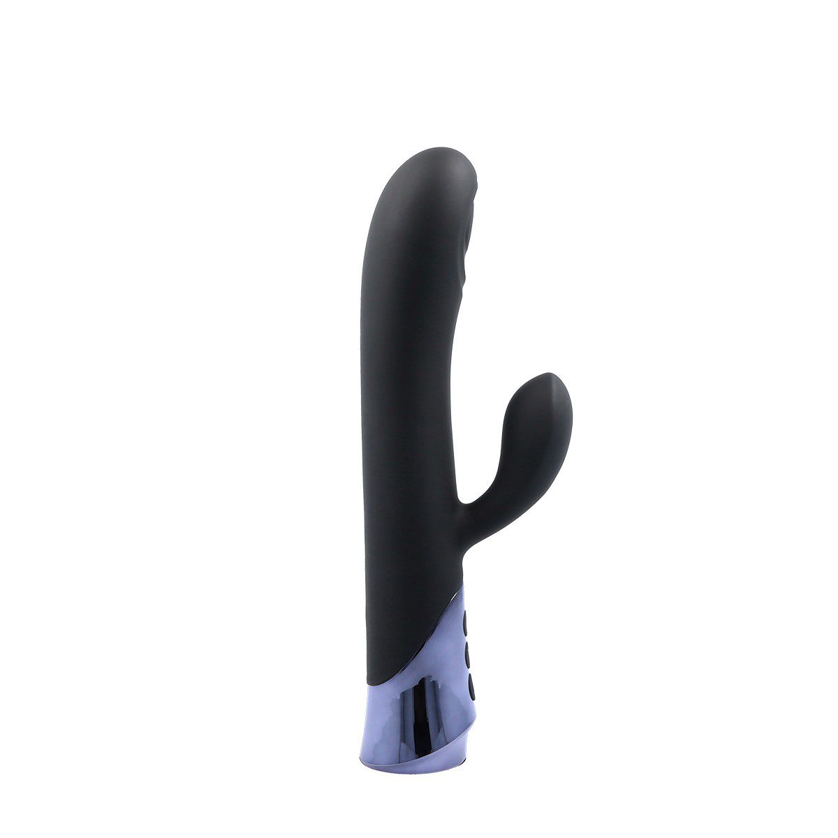 HAVANA RECHARGEABLE SILICONE VIBRATOR WITH TAPPING RABBIT AND TAPPING SHAFT