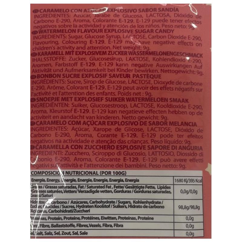 SECRET PLAY Caramelos Explosivos Sexo Oral Popping Candies Unidad Sabor Sandía - Imagen 8