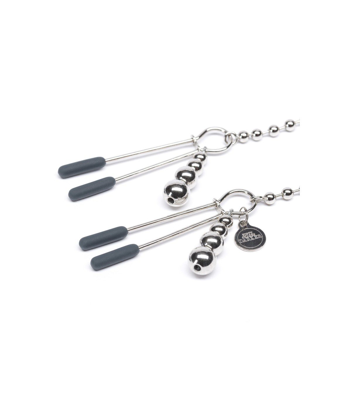 FIFTY SHADES AT MY MERCY BEADED CHAIN NIPPLE CLAMPS